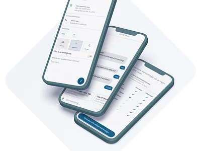 Customer relationship management figma icons mobile support ui ux