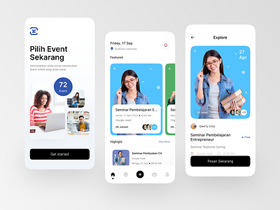 SoKin - Event Finder UI KIT app case study event event finder events mobile mobile app mobile ui product social social network study case ui ui kit ux