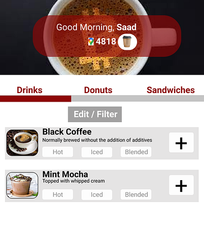 Coffee BCH branding graphic design ui