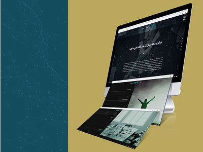 Landing Page design farsi figma home illustration lan landing landing page minimal persian website ui uiux ux webdesign website xd