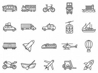 80 Transportation Icons download free icons free transportation icons freebie graphic design graphicpear icons download icons set transportation vector icons