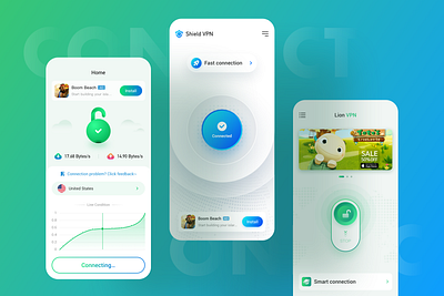 Connect app design illustration ui ux web 应用 插图 设计