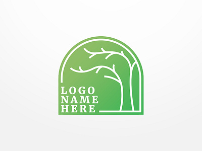 The Willow Creek branding creek design logo real estate vector willow
