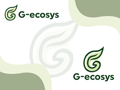 Letter G leaf logo concept design eco eco logo flat g eco logo g letter leaf graphic design green leaf leaf logo letter g leaf letter mark logo logo inspiration logo type minimal nature symbol vector