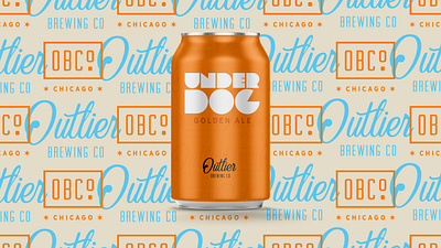 Outlier Brewing Brand beer branding design graphic design identity packaging