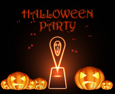 Halloween party halloween illustration local party