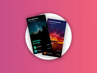 Schedule your day presentation app design figma illustration inpiration mobile app ui ui ux uidesign userinterface ux uxdesign