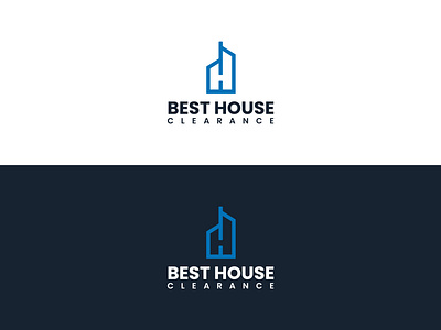 BEST HOUSE-Real Estate Logo Branding abstract mark branding building creative design agency design design identity home for sale house logo logo design minimal modern home logo modern logo property real estate real estate branding rumzzline startup trendy logo vector