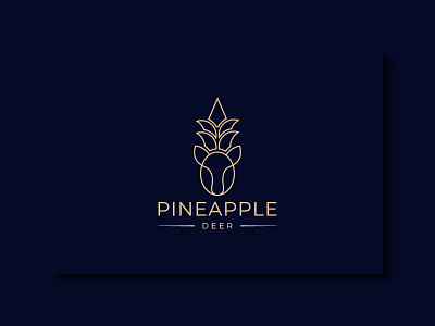 Pineapple Deer app logo branding creative logo design dribbble shot flat logo graphic design iconic logo illustration logo logo design logo designer logo designr logo inspirations logo maker logo type minimal logo modern logo typography vector