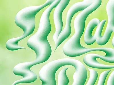 Making Buds 3d art design designer graphic design hand lettering illustration lettering procreate type typo typography typography design