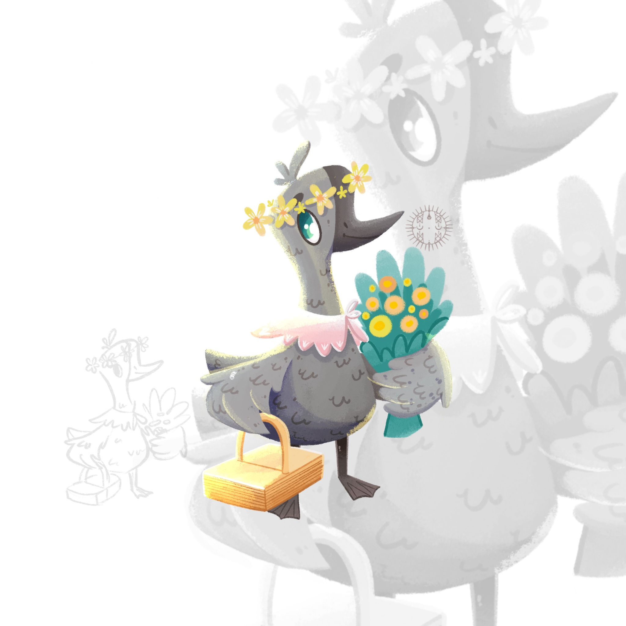 Example of Character Design For Kid's Game