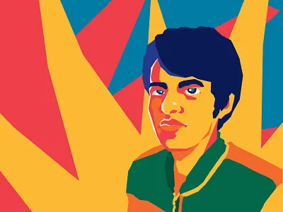 Some fun with shapes and coffee. brand branding color design geometry graphic graphic design illustration logo shape shapes type typography vector