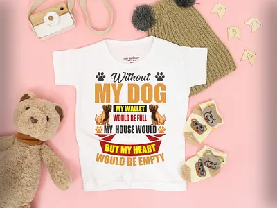 Dog t-shirt design branding design graphic design illustration logo typography vector