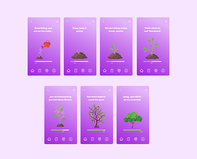 Frames from New App - Healing Buddys 3d graphic design ui ux