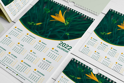 Wall calendar 2022 business calendar calendar 2022 calendar design id one page calendar poster