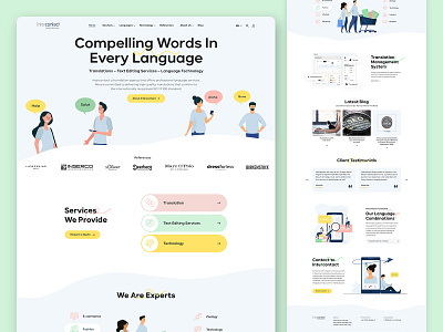 Language Convert website 2020 trend branding clean clena design graphic design illustration landingpage logo modern t shirt design ui uiux webpage wordpress