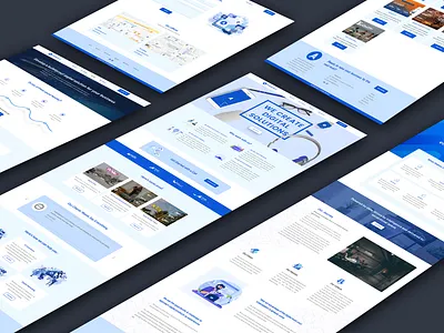 AIT Web UI Design branding ui uiux web
