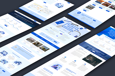 AIT Web UI Design branding ui uiux web