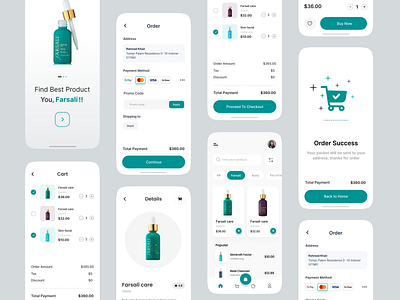 Farsali Product Shop App ashik e commerce app farsali app farsali shop farsali store farsali website ios online shop app popular shot product app store app ui ux visual design