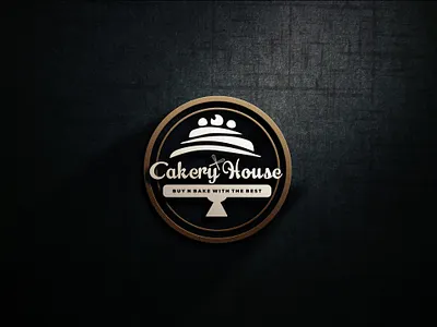 Logo Design | Cakery House anzy designs branding design graphic design illustration logo logo design vector