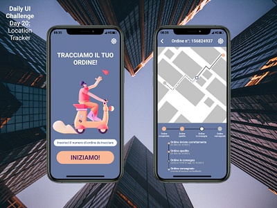 Daily UI - 020: Location Tracker app design figma graphic design illustration ui ui design vector