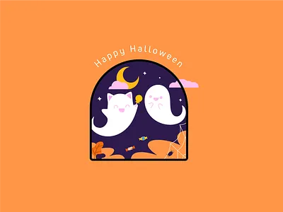 Halloween Illustration 🎃 bangladesh design illustration minimal social media typography