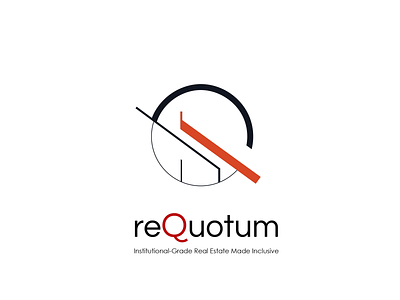 Logo Motion Design for RQT 2d 2d animation 2d art brand branding design digital digital art graphic design identity branding illustration logo logo animation logo motion motion graphics real estate real estate brand vector