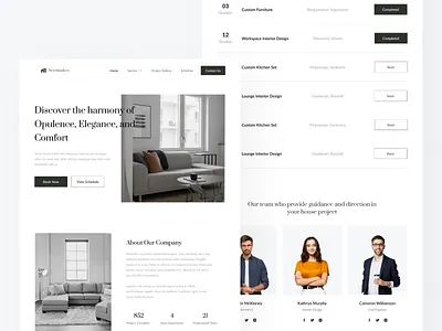 Neverlandeco interior design dribbble graphic design house interior design project renovation ui ui design ux ux design website website design