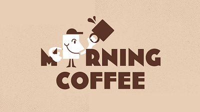 Morning Coffee character design design illustration vector