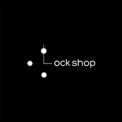 Clock Shop adobe illustrator brandign logo logo design minimalist logo