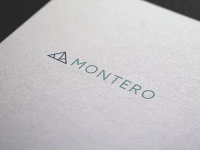 Logo Design Montero branding creative creativity design designer graphic design inspiration logo logo design logo designer logodesign logos logo inspiration minimal modern mountain typography