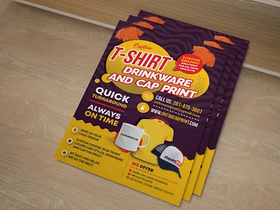 Flyer Design for Printing Company creative design flyer flyer design graphic design marketing design print design printing company flyer