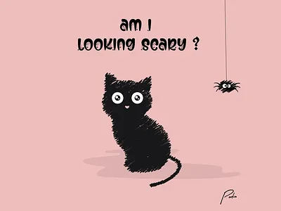 Halloween Banner adobe illustrator adobe photoshop animal banner banner2021 black cat black cat illustration cartoon design graphic design halloween halloween banner halloween party halloween post halloween2021 illustration ui uiux design user interface