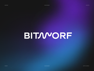 BitMorf - Crypto Currency Logotype📈 bitcoin brand brand identity branding crypto design logo logotype