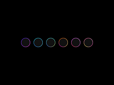 Gradients. color dark gradient gradients ui ui design visual design