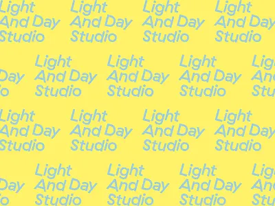 Light And Day Studio branding branding design corporate design creative duo design logo logo design pastel colors photography design pop retro