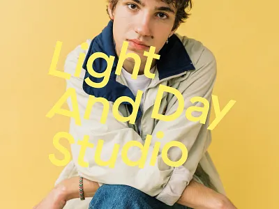 Light And Day Studio brand design branding branding design corporate design creative duo design fashion photography logo logo design male model pastel colors photography photography design