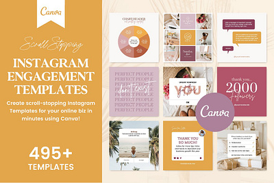 Instagram Creator For Coaches Canva Template business owner business templates canva bundle canva instagram canva instagram post canva template canva templates entrepreneur instagram bloggers instagram bundle instagram business instagram canva instagram challenge instagram post instagram templates online business social media social media canva social media mockups social media template