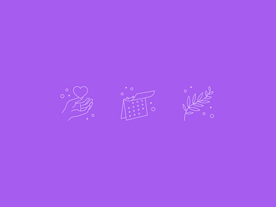Unused calendar design hand heart icon icons illustration leaf sketch vector