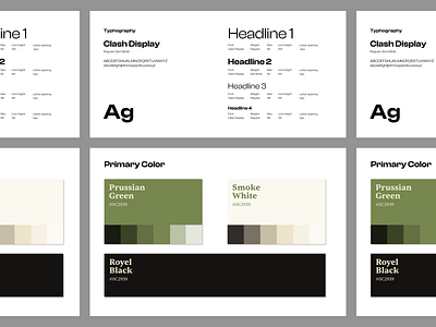 Design System: Intero Website agency color colors company design design system interior websites process studio typography ui ux