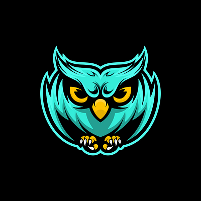 owl illustration animation art work awesome design branding clean design esport golden ratio grid graphic design grid logo illustration illustrator logo mascot logo modern motion graphics simple ui ux vector