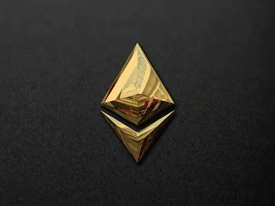 Ethereum logo branding design ethereum logo flat graphic design icon illustration logo vector