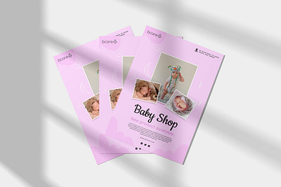 Baby Shop - Flyer Design branding flyer design graphic design poster design social media design typography