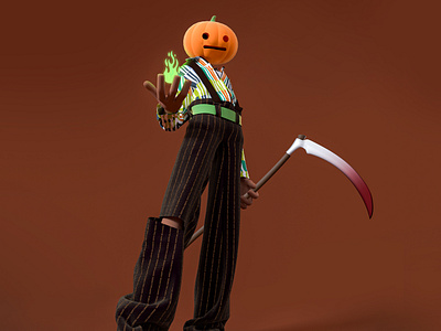 C4D Happy Halloween! 🎃🎃 3d c4d characterdesign design graphic design halloween halloweenart illustration