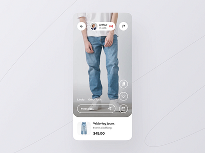 Livestream Shopping App animation app app design design ecommerce influence influencer livestream mobile app mvp ronas it shop shopping streaming ui ux video