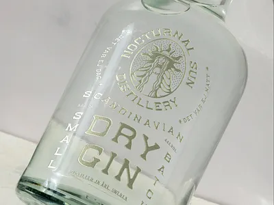 Nocturnal Sun Distillery alcoholic artisan beverage bottle branding design drinks food gin handmade illustration illustrator logo packaging retro vector vintage