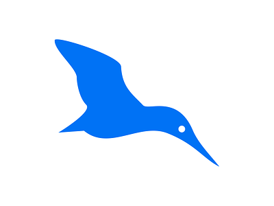 Kingfisher logo bird branding kingfisher logo logotype mark noteviews symbol vector