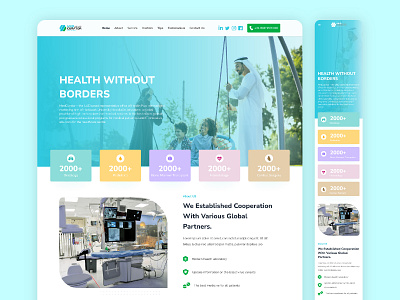 Hospital Web UI doctor appointment doctor health care doctor web ui health care home page hospital hospital web ui landing page medical home page medical web ui responsive web ui ui ux web app ui web ui