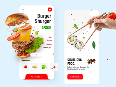 Food Delivery App UI app design app interaction delivery app delivery ui design food app food delivery food delivery app ui food delivery app ux food ui mobile application ui ui design ux ux design