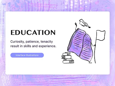 Education is the best! book design education goal graphic design icons8 illustration illustrator interface illustrations learning raster reading texture